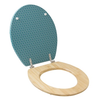 Capac WC Wirquin Trendy Line Diplomat Malmo, cu balamale inox, MDF, 3.4 kg Capac WC Wirquin Trendy Line Diplomat Malmo, cu balamale inox, MDF, 3.4 kg