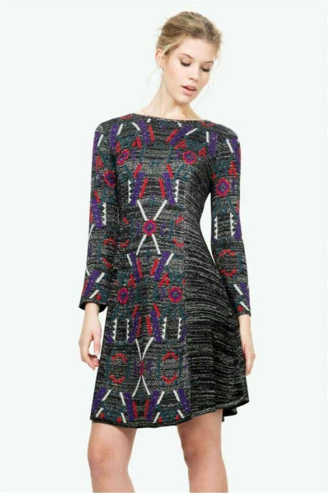 Rochie Desigual 67V22B6, Gri