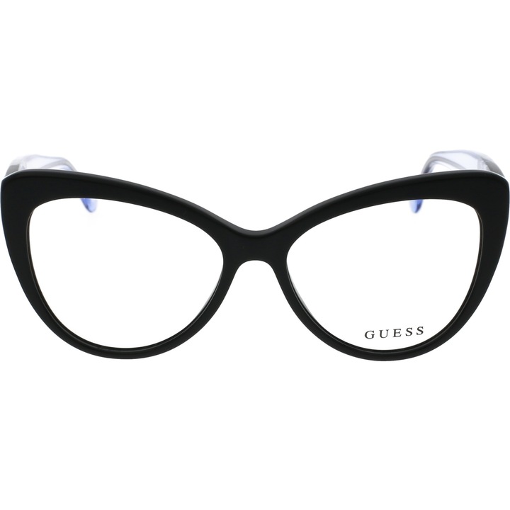 Рамки за очила, Guess GU2837 001, черни, 53 мм