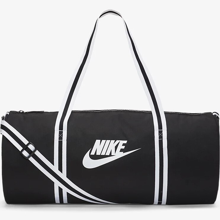 Geanta duffel Nike Heritage, Black/White