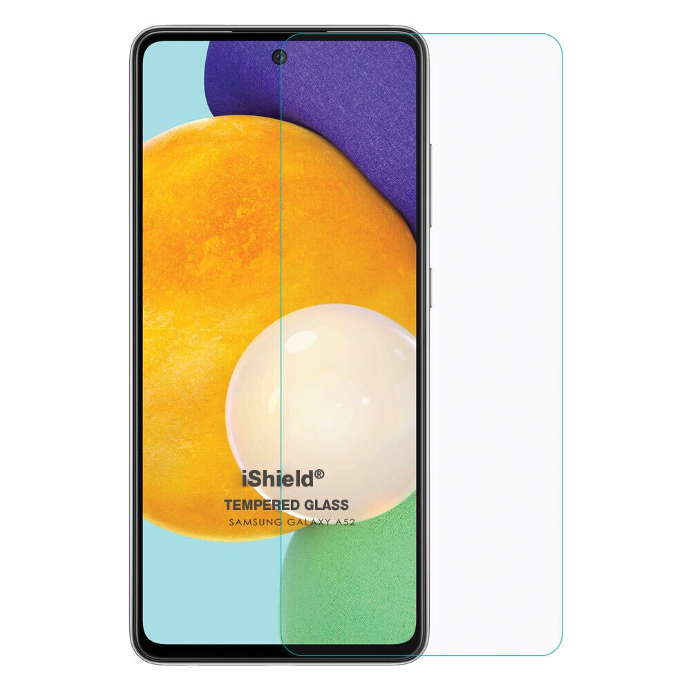 Folie sticla pentru Samsung A52 - Tempered Glass, 9H Full Glue, protectie ecran, transparenta, 2.5D - iShield®