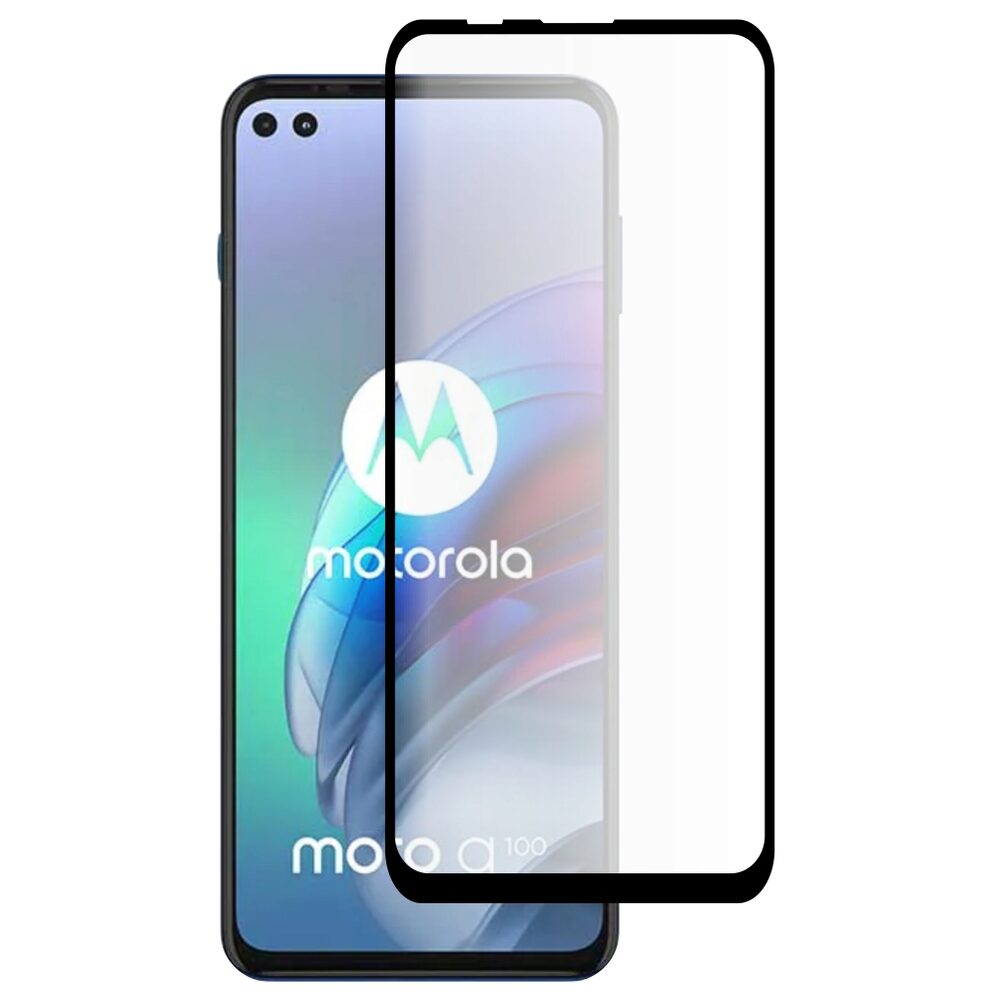 Folie Sticla Premium MyScreen Diamond Edge pentru Motorola Moto G100, Full Glue, Negru