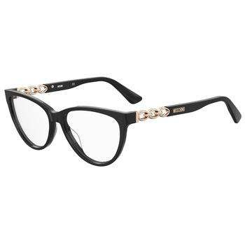 Rame ochelari de vedere Moschino MOS589 807, Negru, 53 mm Rame ochelari de vedere Moschino MOS589 807, Negru, 53 mm
