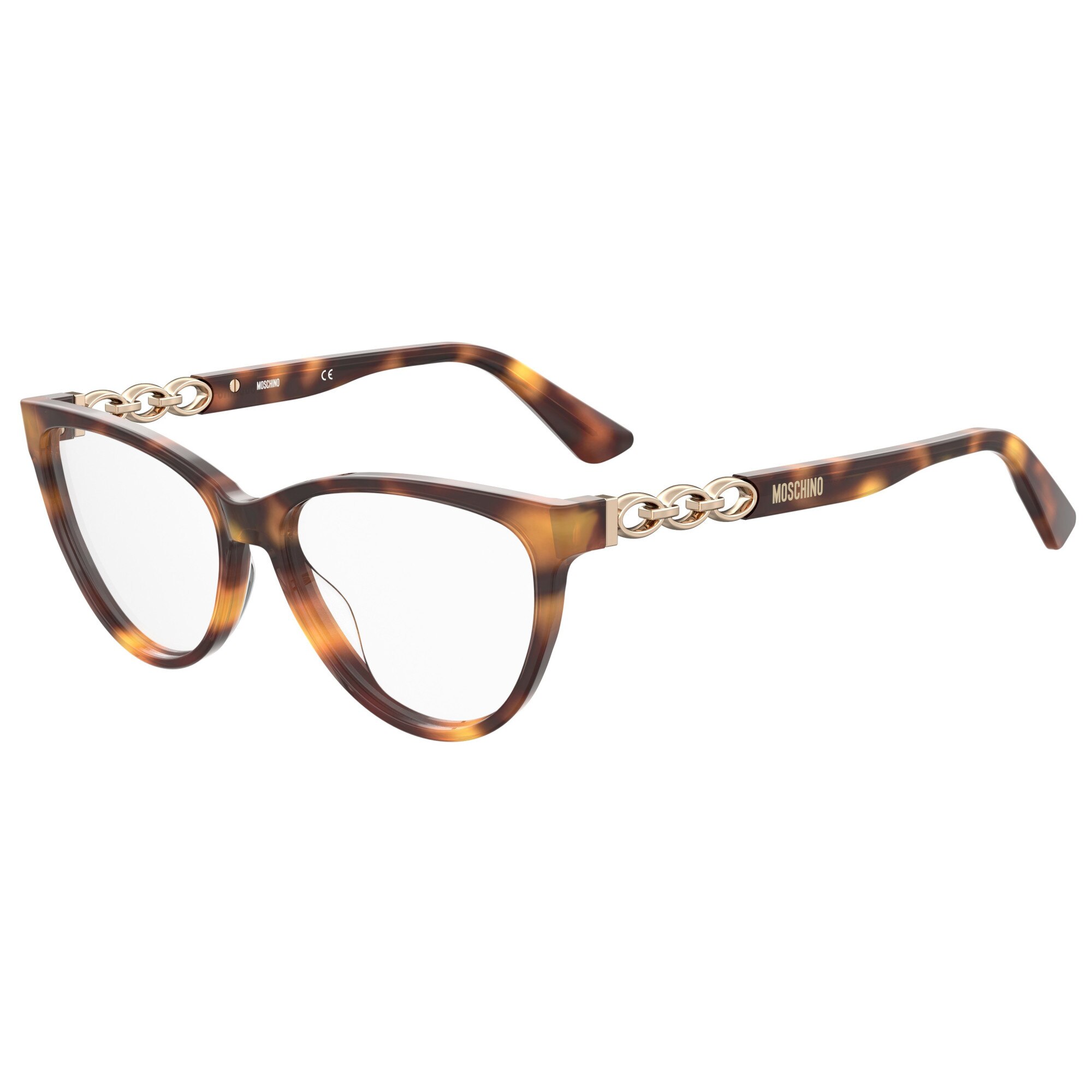Rame ochelari de vedere Moschino MOS589 05L, Havana, 53 mm