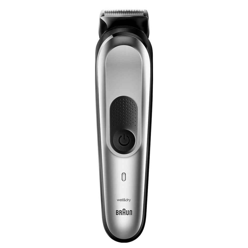 Aparat multifunctional BRAUN MGK7220, Acumulator, 100 min Autonomie, Argintiu