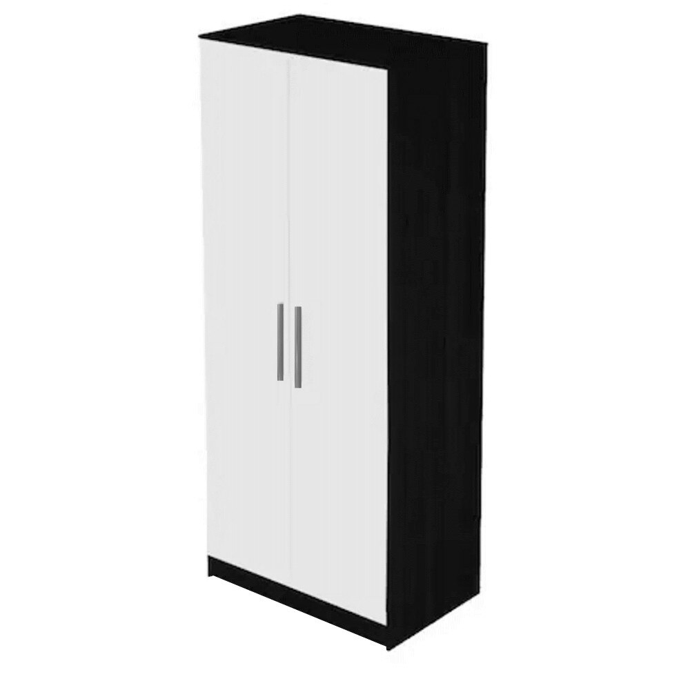 Dulap Hobbit, H200xL80xA50, Wenge / Alb