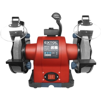 Polizor de banc dublu Extol, 520 W, 2950 rpm