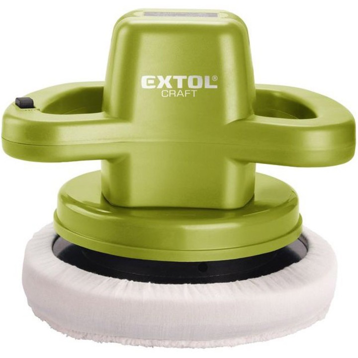 Masina de lustruit, Extol, 240 mm, 140 W, 3300 rpm, Verde
