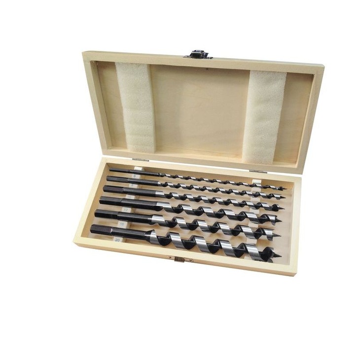 EXTOL 8801290 Комплект свредла за дърво 6 бр