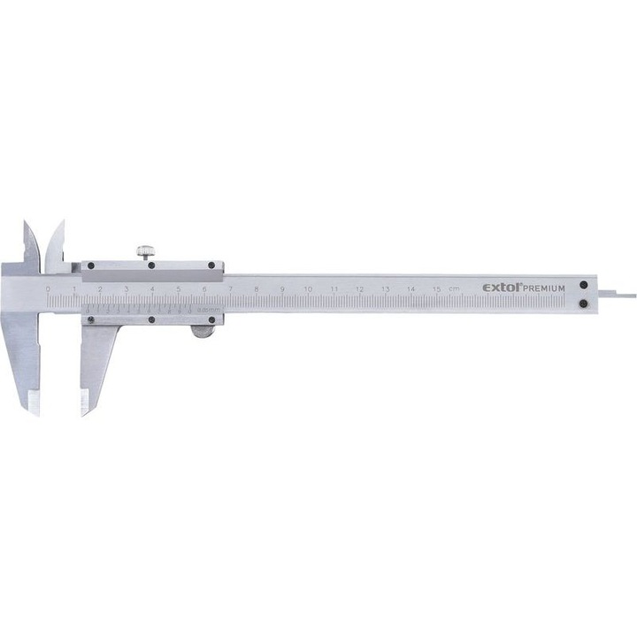Vorel 3425 INOX Tolómérő mélységmérővel, 0.05×150mm