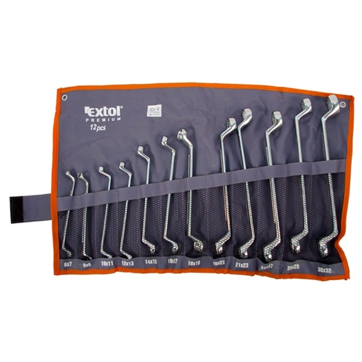 Extol 8631142 Csillagkulcs készlet, 12 darabos, 6-32mm