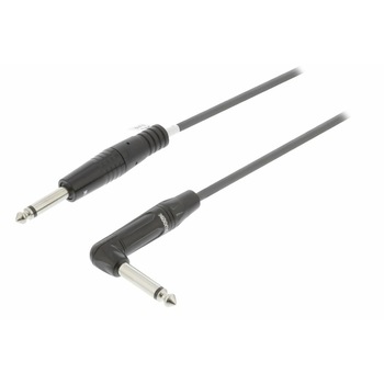Cablu audio jack 6.3 tata - jack 6.3 tata 1.5 m, gri, Sweex Cablu audio jack 6.3 tata - jack 6.3 tata 1.5 m, gri, Sweex