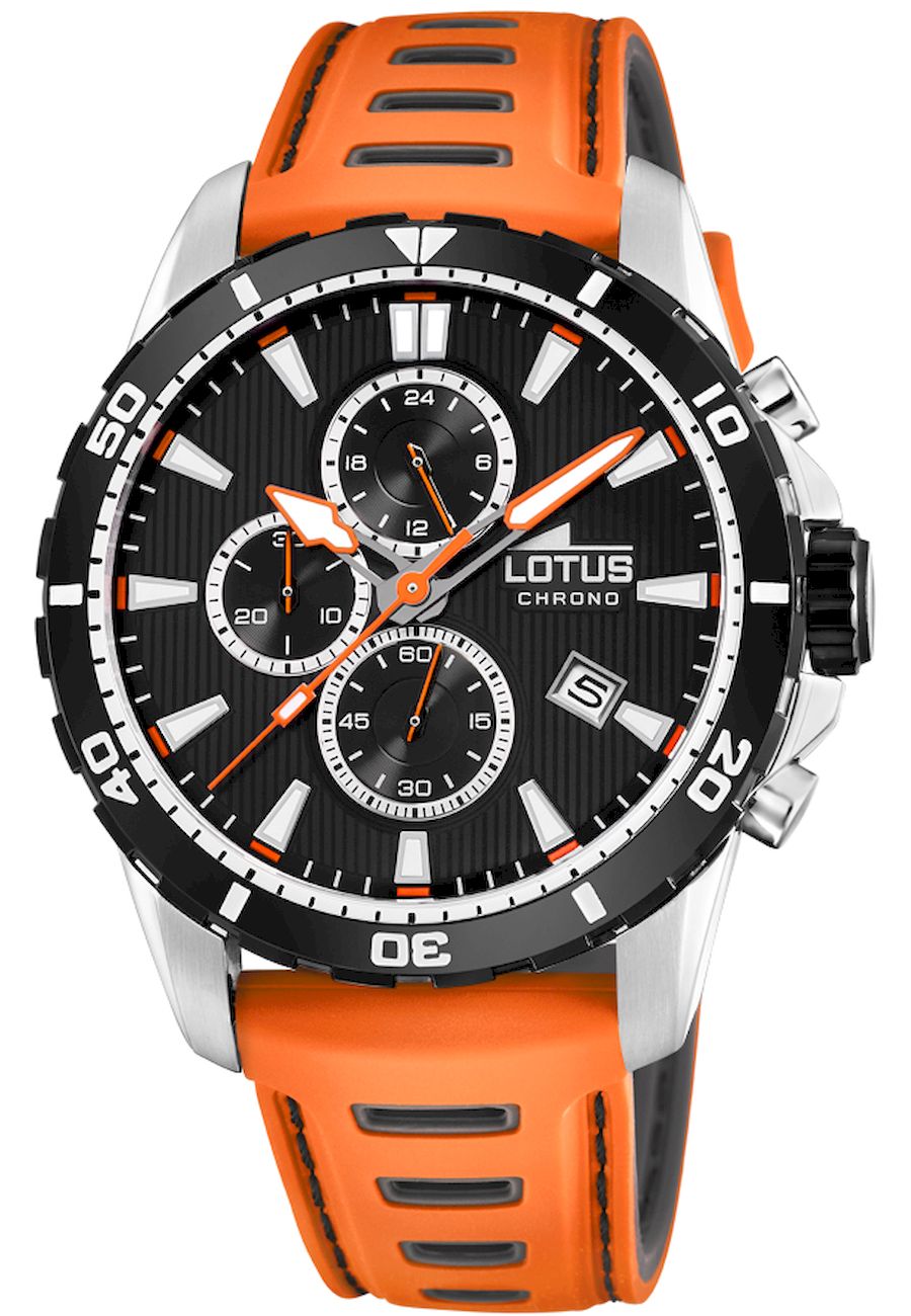 Ceas analogic, Lotus, 18600/2, Cronograf, 44 mm, Multicolor
