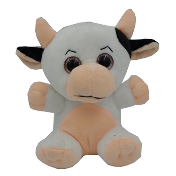 Jucarie de plus Toi-Toys - Vacuta, alb Jucarie de plus Toi-Toys - Vacuta, alb