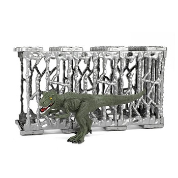 Figurina Toi-Toys - Dinozaur in cusca, verde Figurina Toi-Toys - Dinozaur in cusca, verde