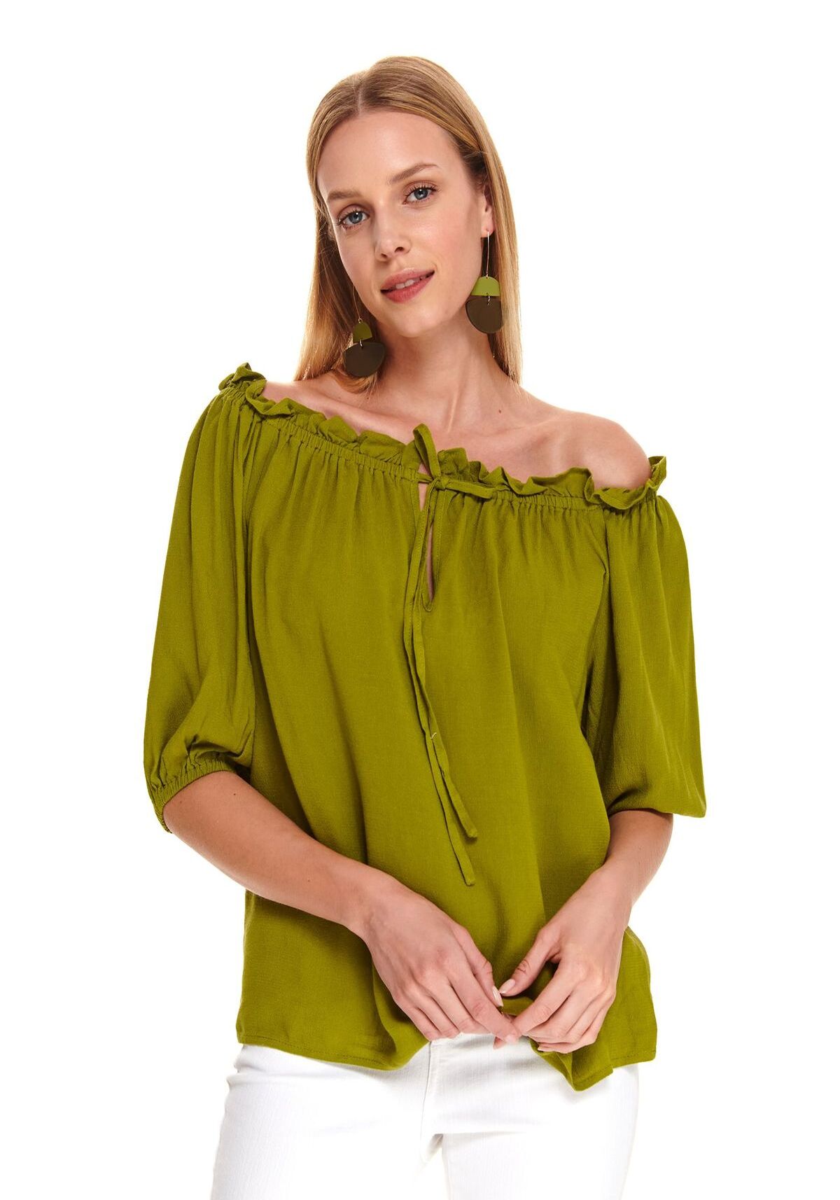 Bluza dama, TOP SECRET, SBD1236, Verde (Menta)