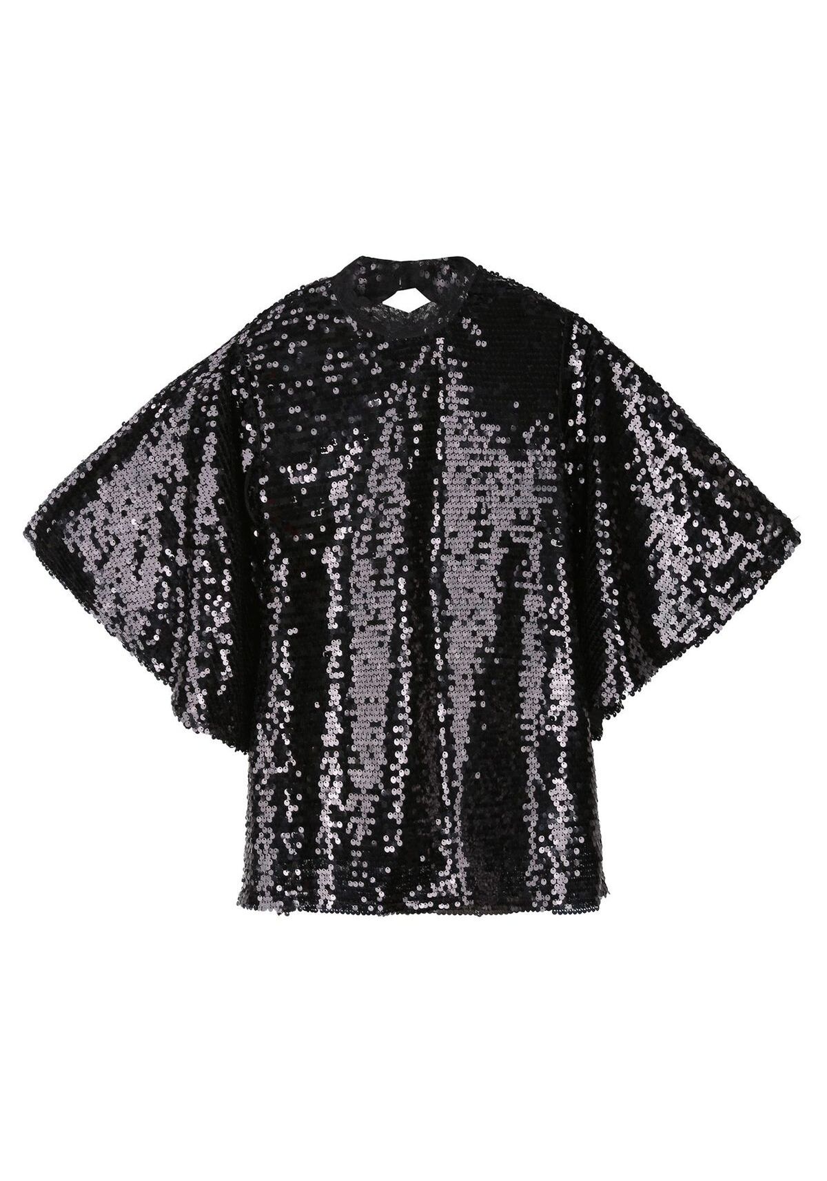 Bluza cu maneci lungi pentru femei, TOP SECRET, SBD1022, Negru