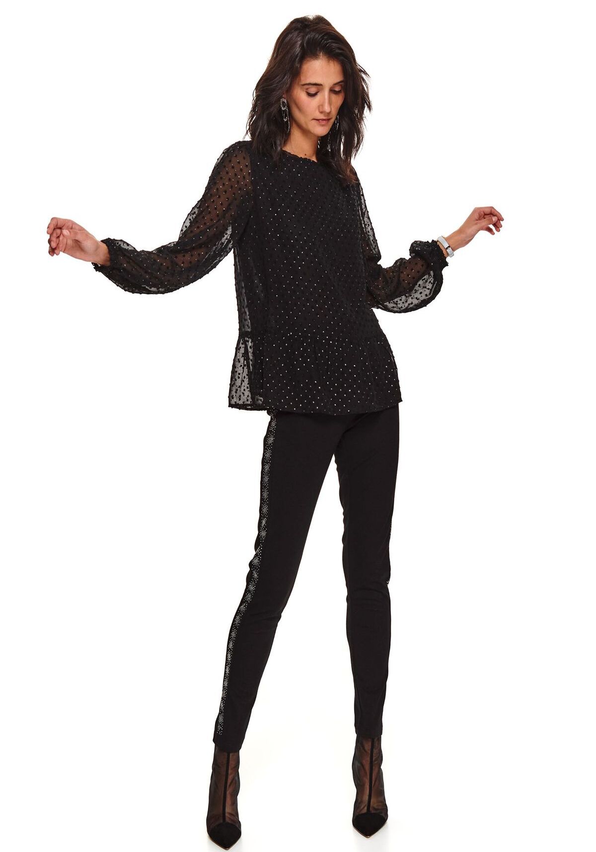Bluza dama, TOP SECRET, SBD1276, Negru