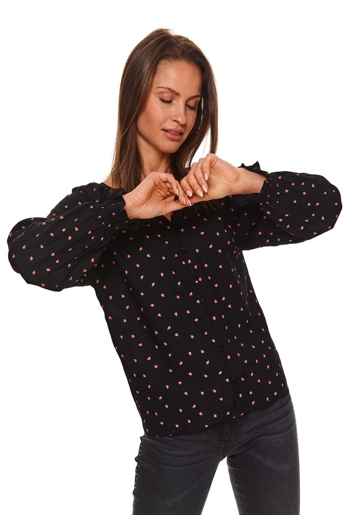 Bluza dama, TOP SECRET, SBD1291, Negru