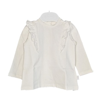 Bluza maneca lunga, alb, Chicco Bluza maneca lunga, alb, Chicco