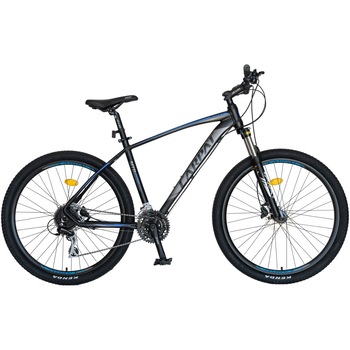 Bicicleta MTB-HT, Schimbator Shimano Acera RD-M360, 24 Viteze, Cadru Aluminiu, Roti 27.5 Inch, Frane Hidraulice, Carpat CSC2788H, Negru/ Albastru Bicicleta MTB-HT, Schimbator Shimano Acera RD-M360, 24 Viteze, Cadru Aluminiu, Roti 27.5 Inch, Frane Hidraulice, Carpat CSC2788H, Negru/ Albastru