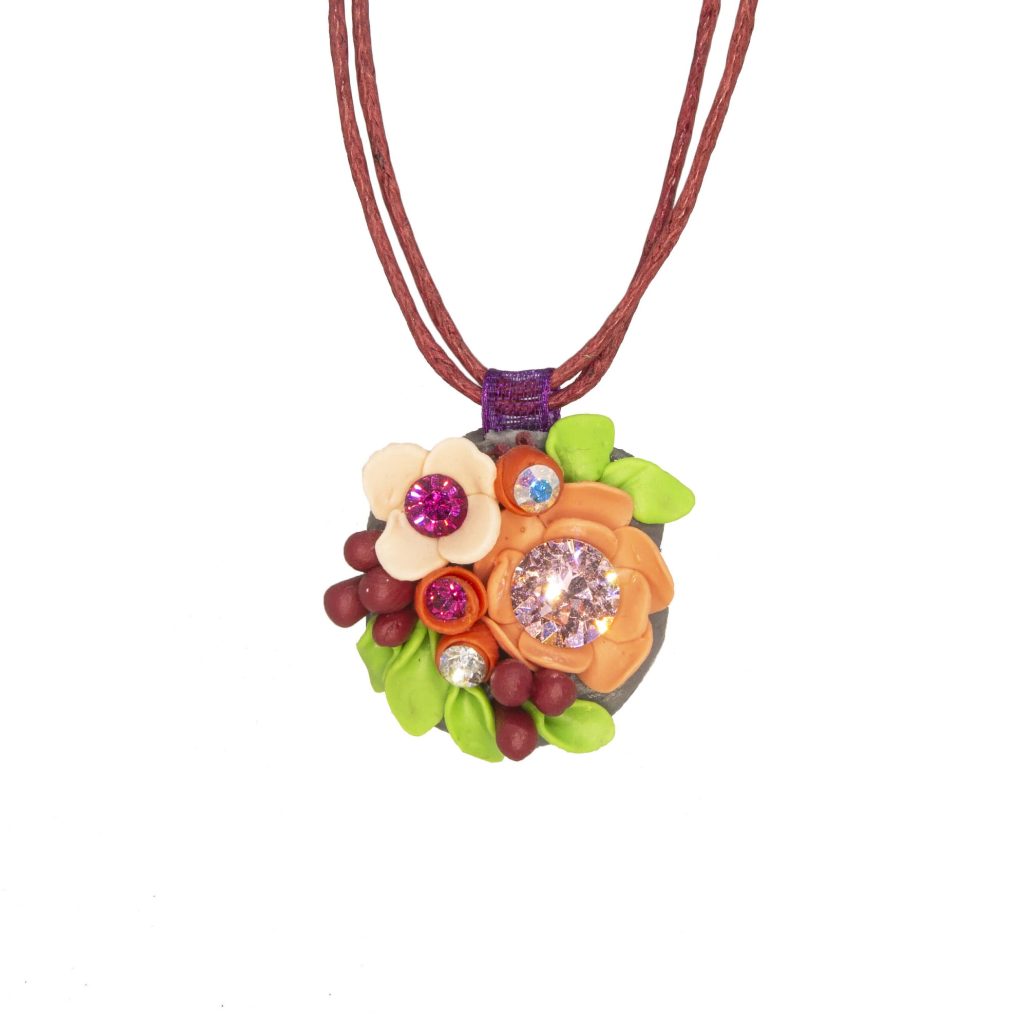 Colier cu cristale Swarovski, Miidefloriart - model 175