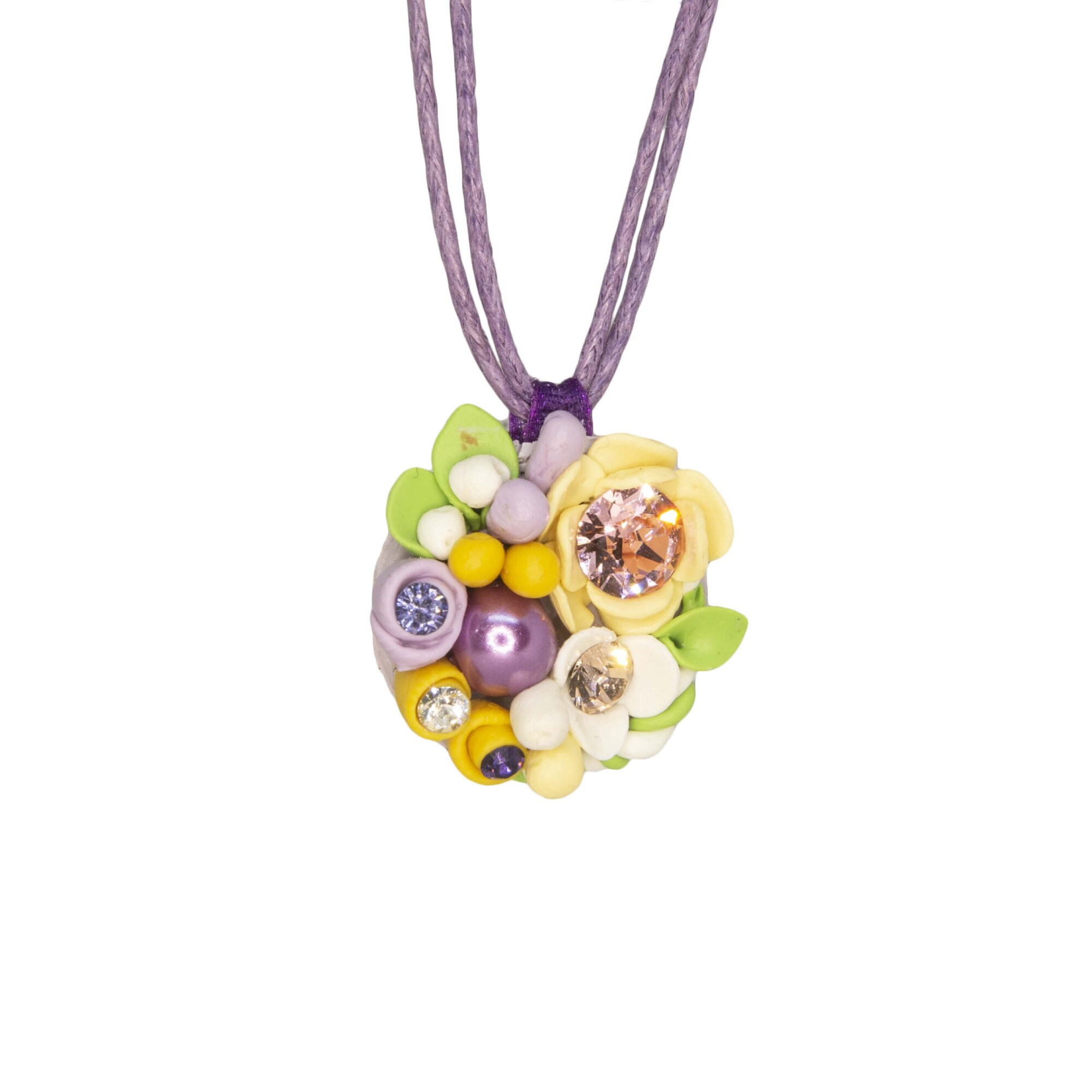 Colier cu cristale Swarovski, Miidefloriart - model 176