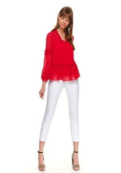 Bluza cu maneci lungi pentru femei, TOP SECRET, SBD1100, Roz inchis Bluza cu maneci lungi pentru femei, TOP SECRET, SBD1100, Roz inchis