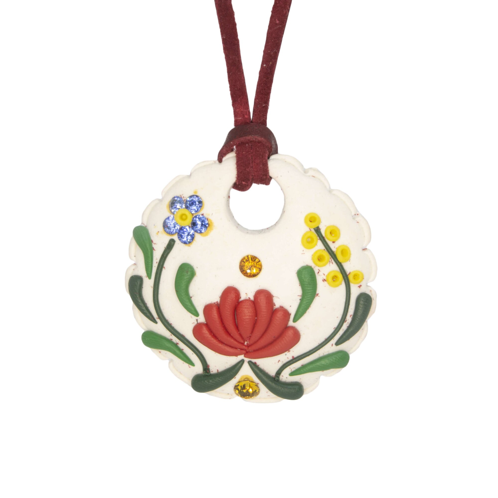 Colier cu cristale Swarovski, Miidefloriart - model 181