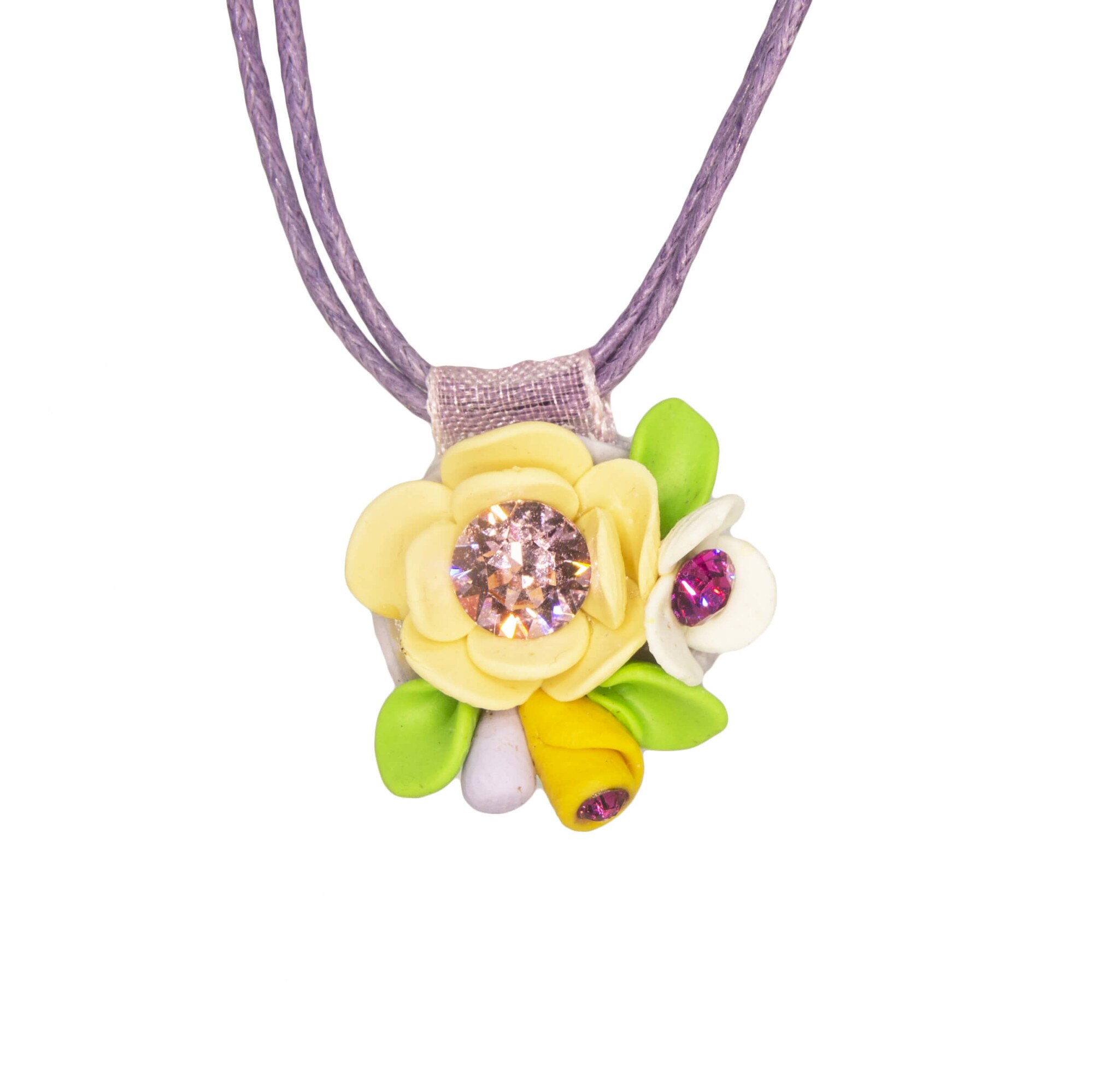 Colier cu cristale Swarovski, Miidefloriart - model 146