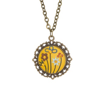 Colier cu cristale Swarovski, Miidefloriart - model 185 Colier cu cristale Swarovski, Miidefloriart - model 185