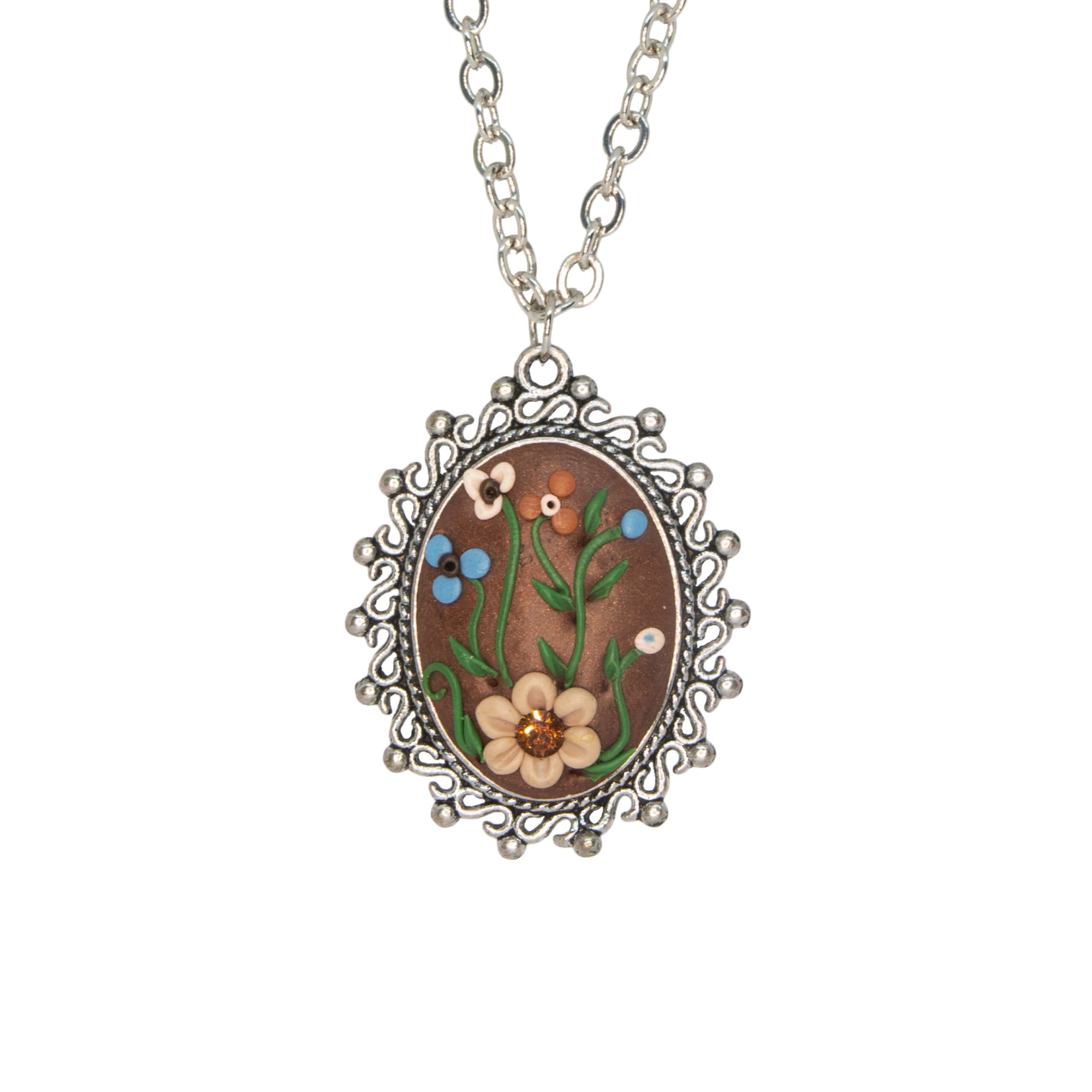 Colier cu cristale Swarovski, Miidefloriart - model 190