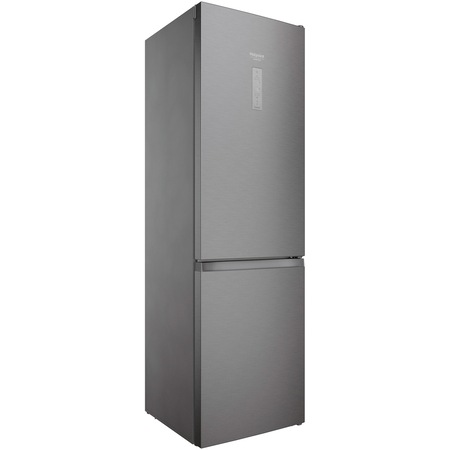 Combina frigorifica Hotpoint HAFC9 TT43SX O3, 367l, Total No Frost, Active Oxygen, Clasa D, H 202.7 cm, Inox