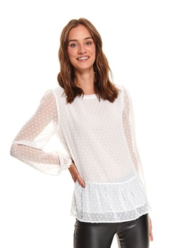Bluza dama, TOP SECRET, SBD1264, Alb Bluza dama, TOP SECRET, SBD1264, Alb