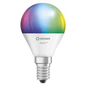 Bec Inteligent Ledvance Smart+ Mini-Ball RGBW Frosted Bec Inteligent Ledvance Smart+ Mini-Ball RGBW Frosted
