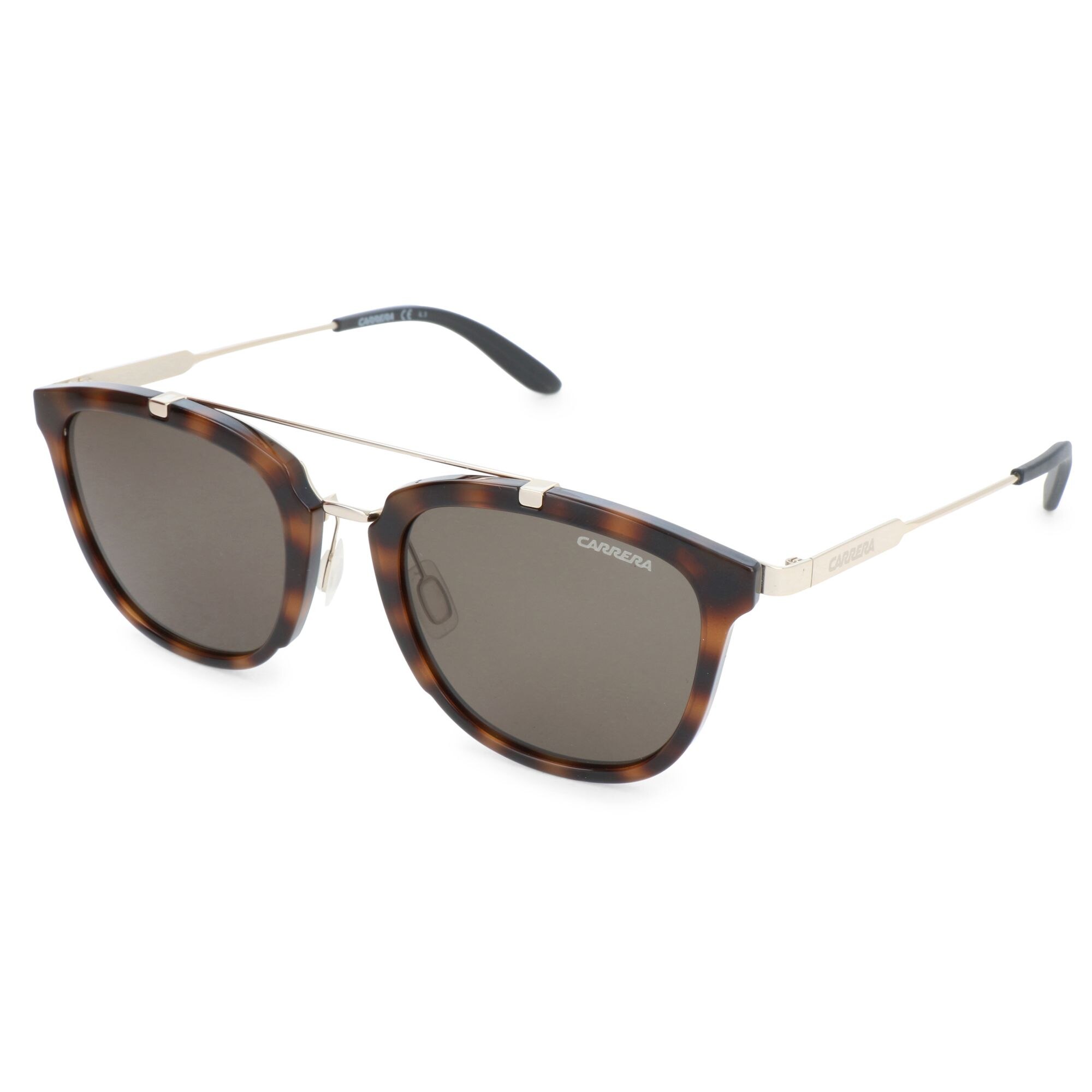 Ochelari de soare barbati Carrera Rectangular Havana/Gold/Brown 127/S SCT/70