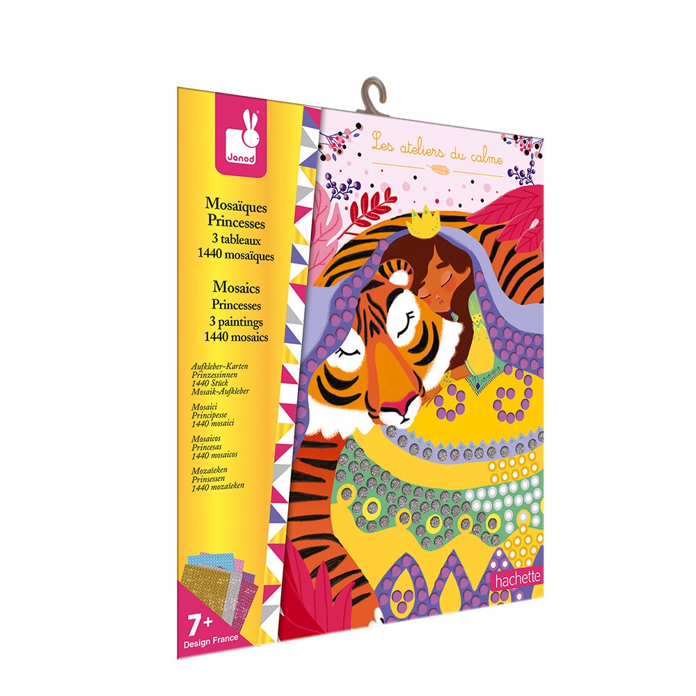 Set creatie Janod - Mozaic, Printese