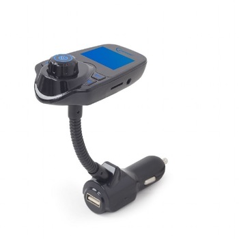 Modulator FM 3 in 1 Gembird, Bluetooth 4.1, incarcator auto, format MP3, USB, microSD, montare la priza auto Modulator FM 3 in 1 Gembird, Bluetooth 4.1, incarcator auto, format MP3, USB, microSD, montare la priza auto