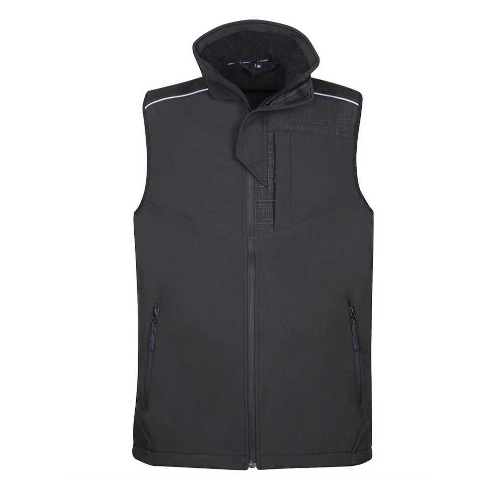 Vesta de lucru de iarna softshell SPIRIT, culoare negru, marimea XL