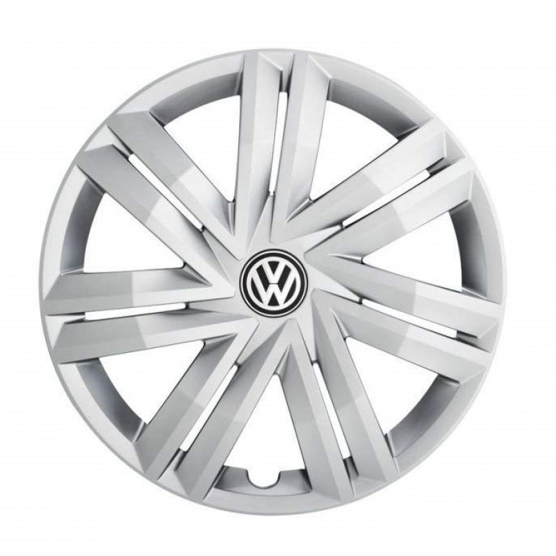 Set 4 capace Volkswagen, pentru janta de otel R14, Argintiu