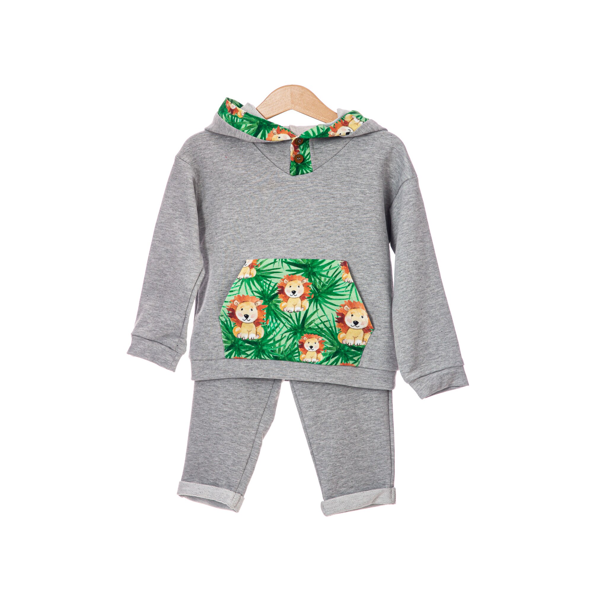 Trening BE YOU, gri, Little lion, 18 luni