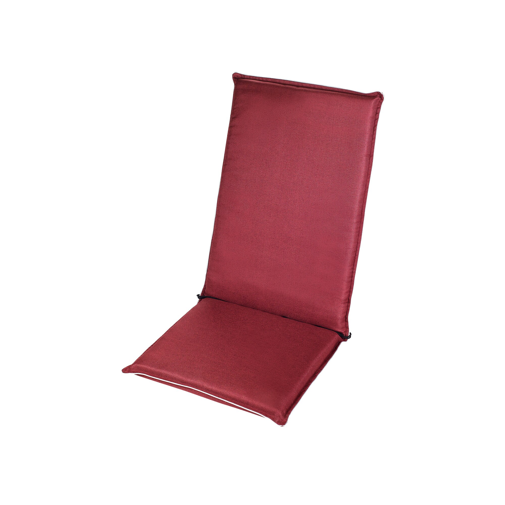 Perna scaun cu spatar, Alcam, De Luxe, Grena, 118x48x7 cm