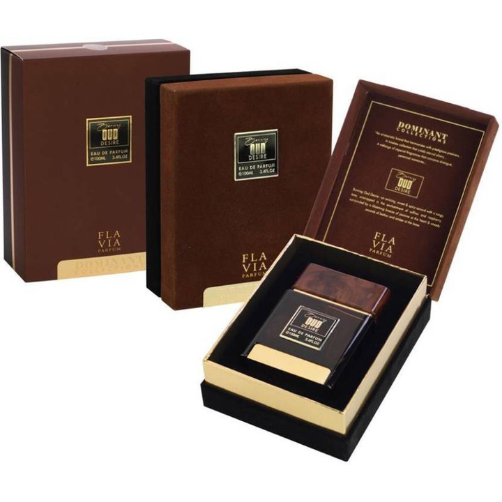 Парфюмна вода Flavia, Burning Oud Desire, Unisex, 100 мл
