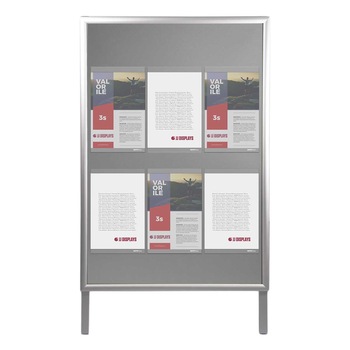Panou stradal JJ DISPLAYS, tip A, prevazut cu 12 formate A4 Panou stradal JJ DISPLAYS, tip A, prevazut cu 12 formate A4