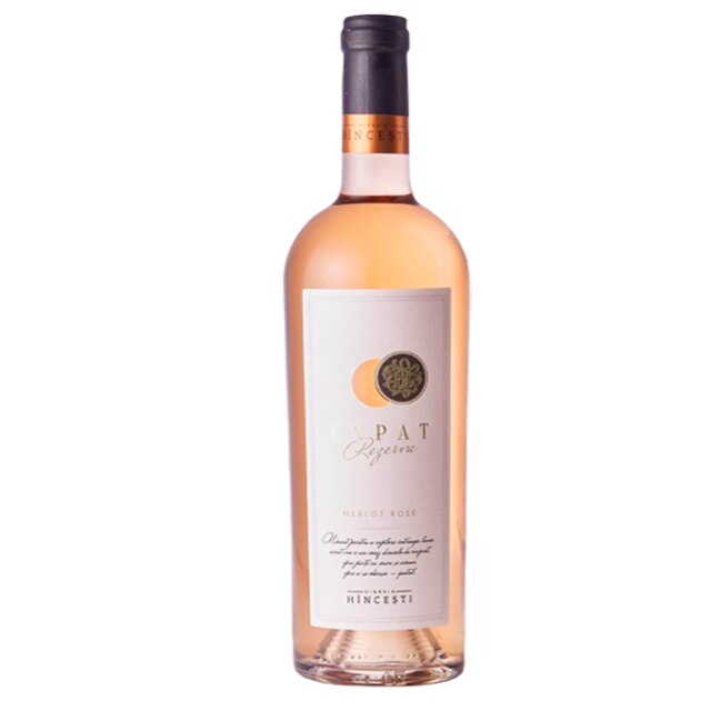 Vin Rose Sec, Vinaria Hincesti, Expat Merlot Rose 0.75l