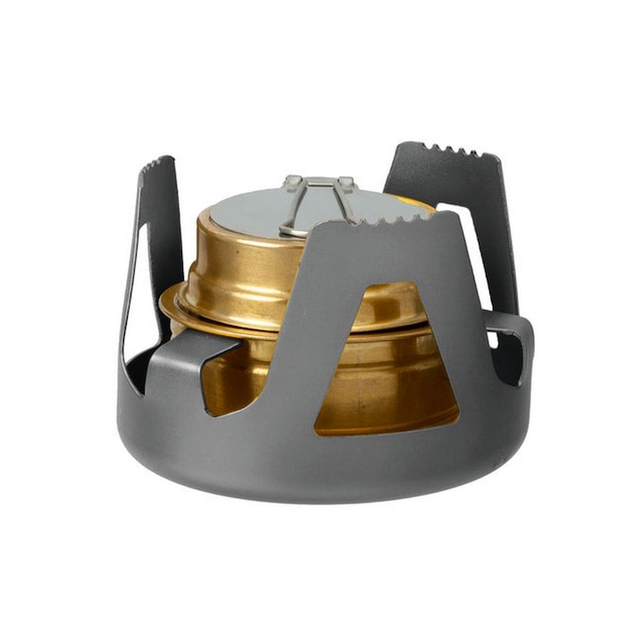 Origin Outdoors Spiritus alkoholtartó tartóval, alkoholos tűzhely állítható égéssel, ultrakönnyű 127 gramm