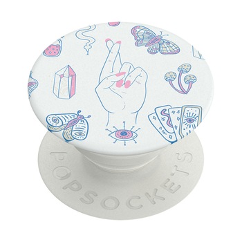 Suport universal pentru telefon si tableta PopSockets, accesoriu PopGrip Good Omens Suport universal pentru telefon si tableta PopSockets, accesoriu PopGrip Good Omens