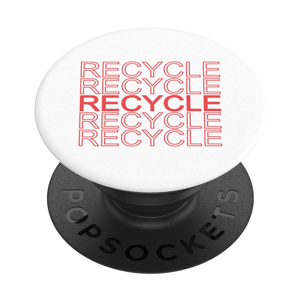 Suport universal pentru telefon si tableta PopSockets, accesoriu PopGrip Recycle