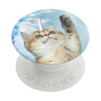 Suport universal pentru telefon si tableta PopSockets, accesoriu PopGrip Uni Kitten Suport universal pentru telefon si tableta PopSockets, accesoriu PopGrip Uni Kitten