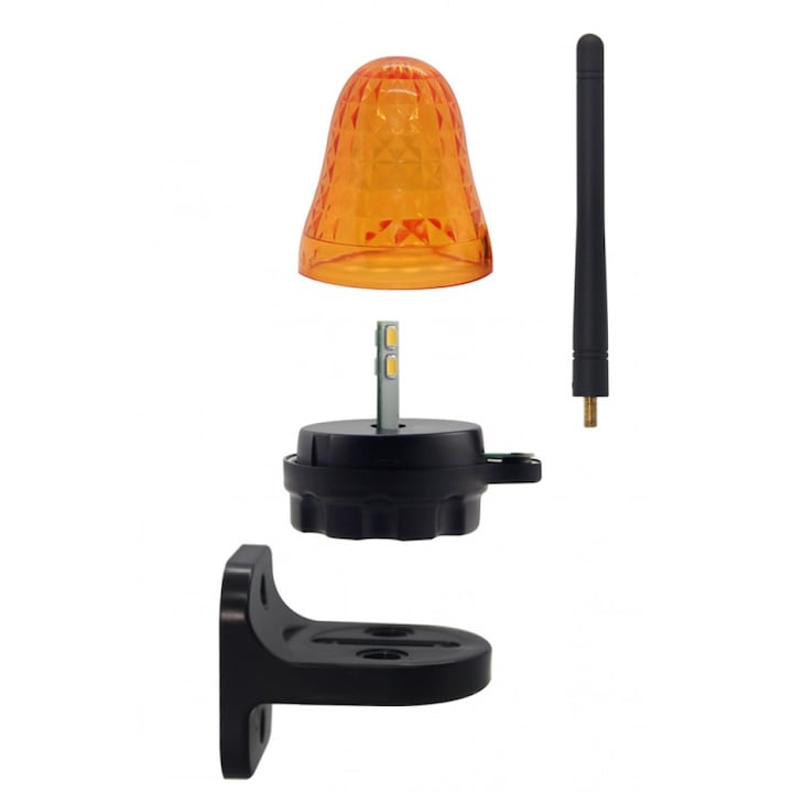 Kit Automatizare Smart Wifi Poarta Culisanta Power Gate 300 Kg cu lampa, fotocelule si cremaliera